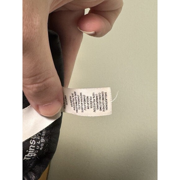 Thinsulate Leather Gloves Women Size L -Black,  Soft, Lined, Insulation 40 Gram - Picture 4 of 4